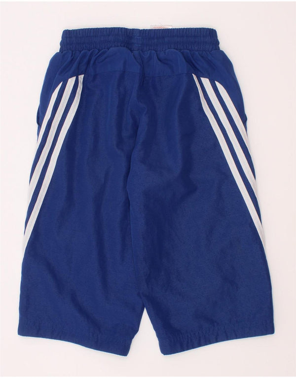 Adidas Boys F50 grafiske sportsshorts 7-8 år marineblå polyester