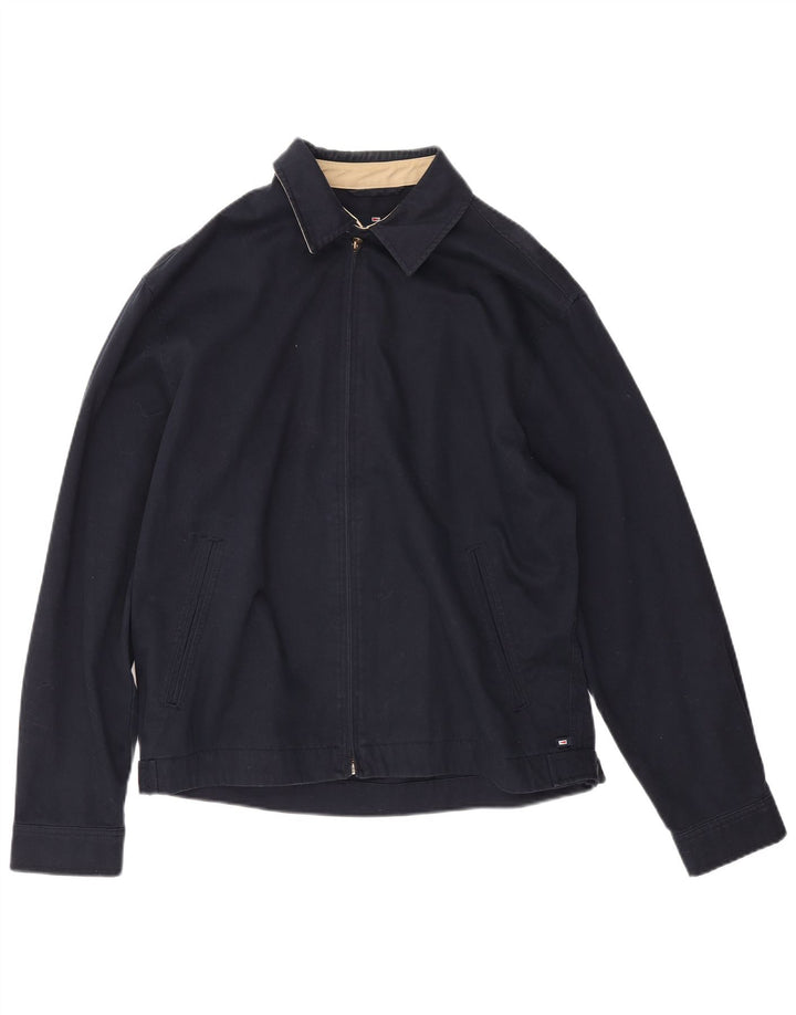 Marks & Spencer Herre Blue Harbor Bomber Jacket UK 36 Small Navy Blue