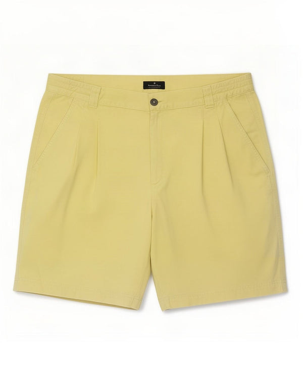 Ermenegildo Zegna Herre Chino Shorts IT 52 XL W34 Gul Bomuld