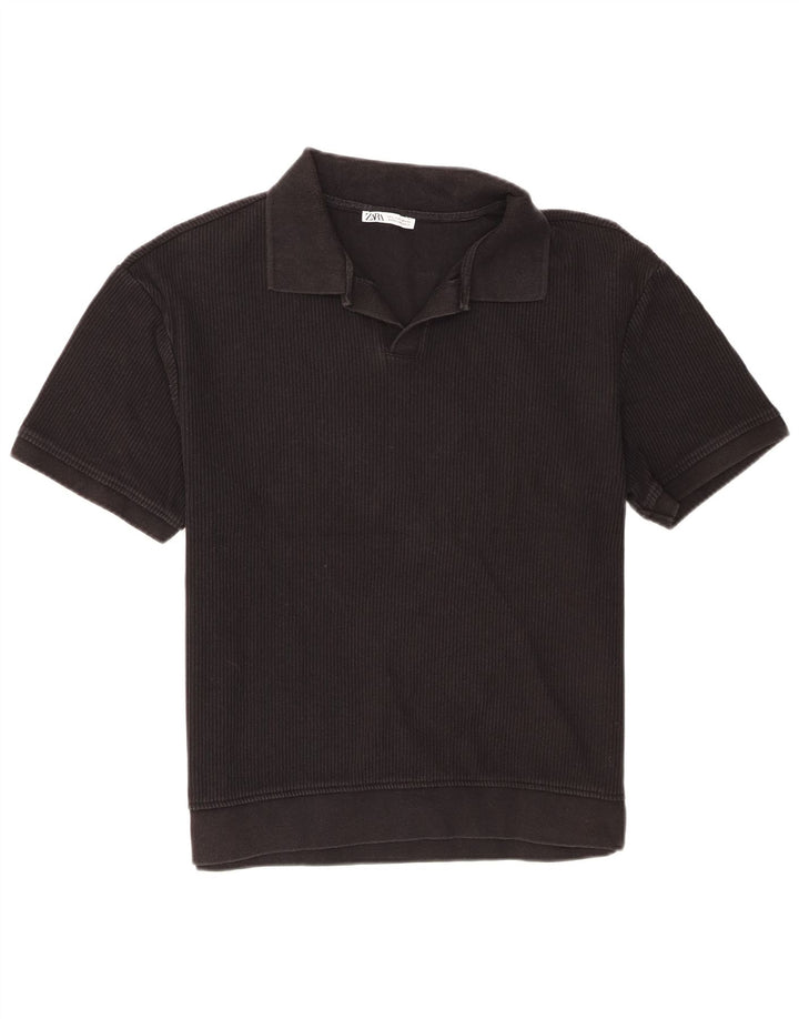 Zara Herre Polo Shirt Large Sort