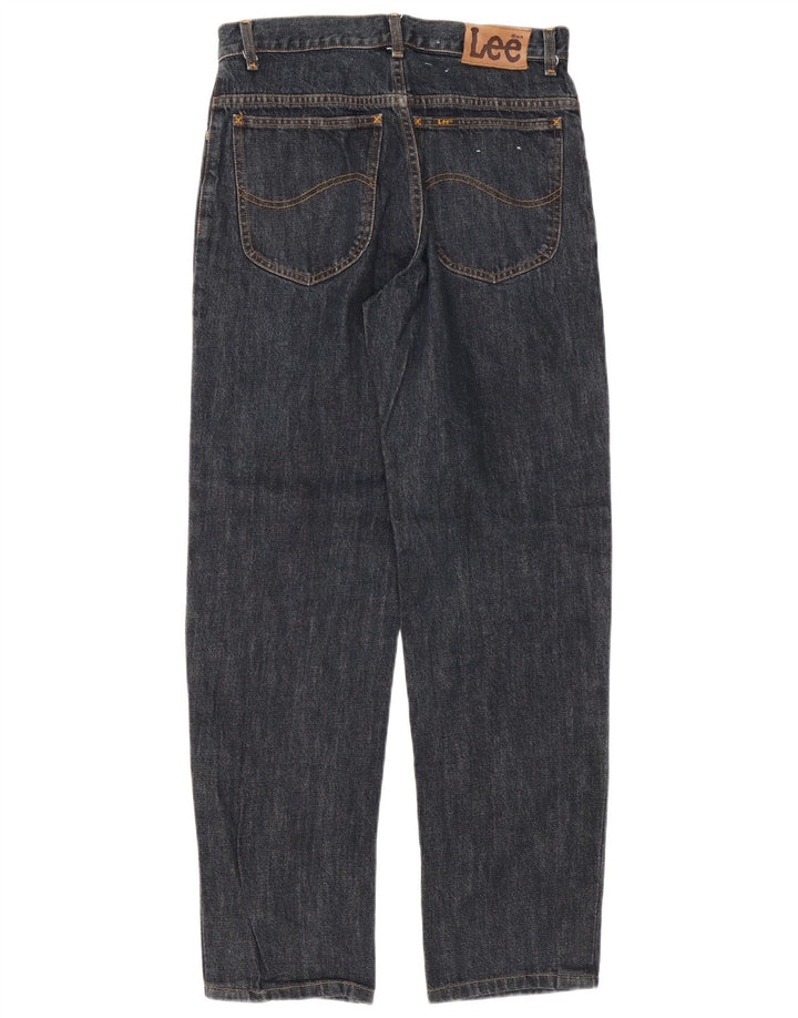 Lee Straight Jeans til mænd W31 L32 Grå bomuld