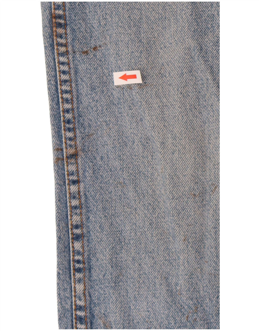Wrangler Herre Texas Straight Jeans W31 L29 Blå Bomuld