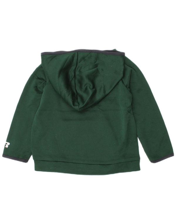 Russell Athletic Boys Grafisk Hoodie Jumper 2-3 år Grøn Polyester