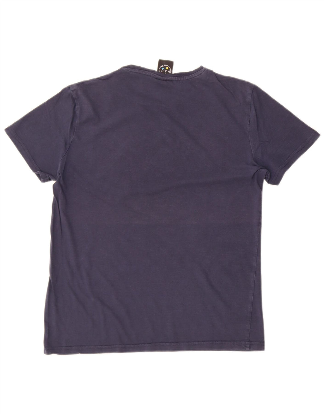 Maui and Sons Herre grafisk T-shirt Top Medium Navy Blue