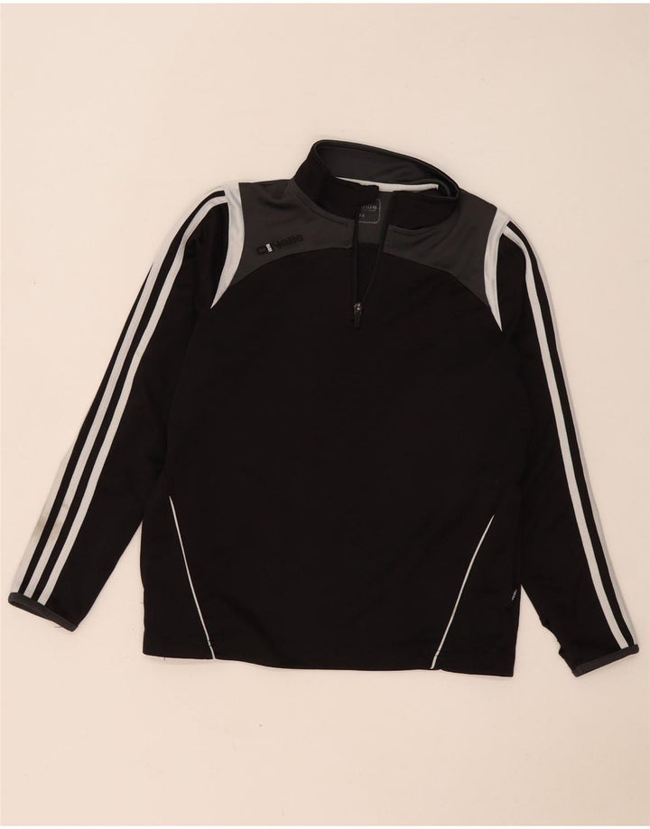 O'Neills Boys Pullover med lynlås-hals træningsdragt Top 12-13 år Sort Colourblock