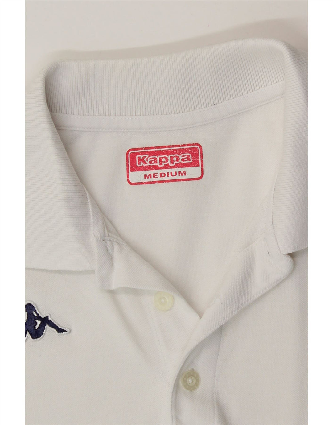 KAPPA Herre poloshirt Medium White