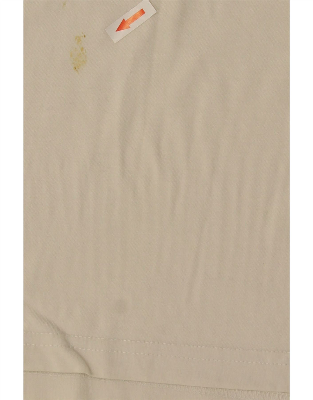Reebok Herre Loose Fit T-Shirt Top Lille Hvid