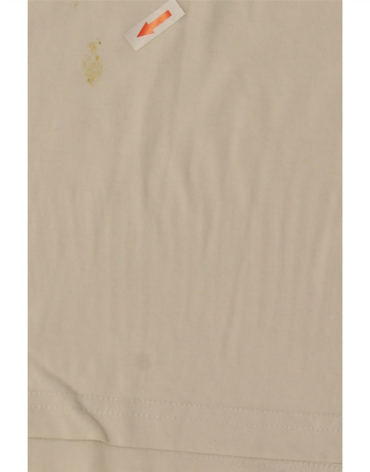 Reebok Herre Loose Fit T-Shirt Top Lille Hvid