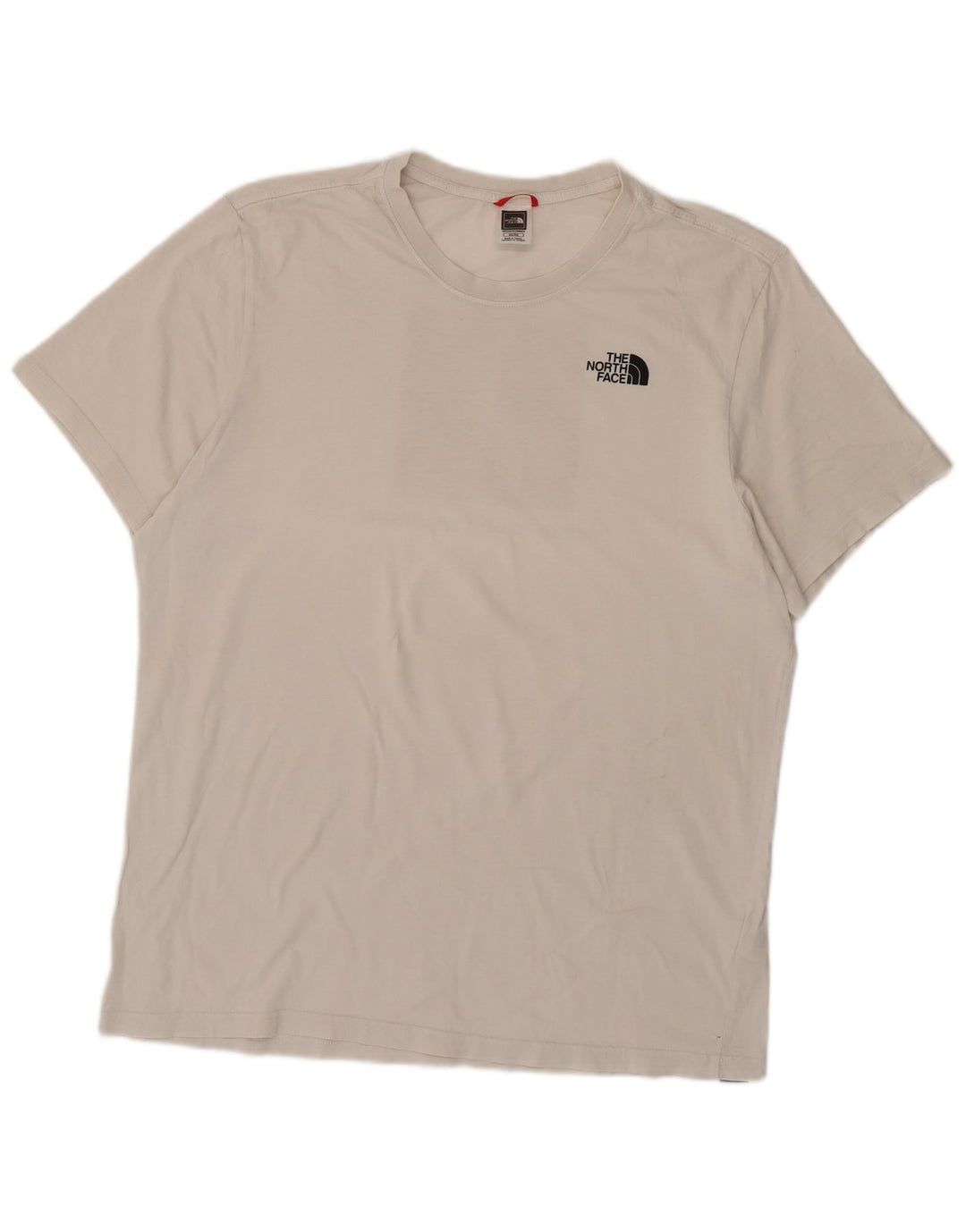 THE NORTH FACE Herre grafisk T-shirt Top XL Off White Bomuld
