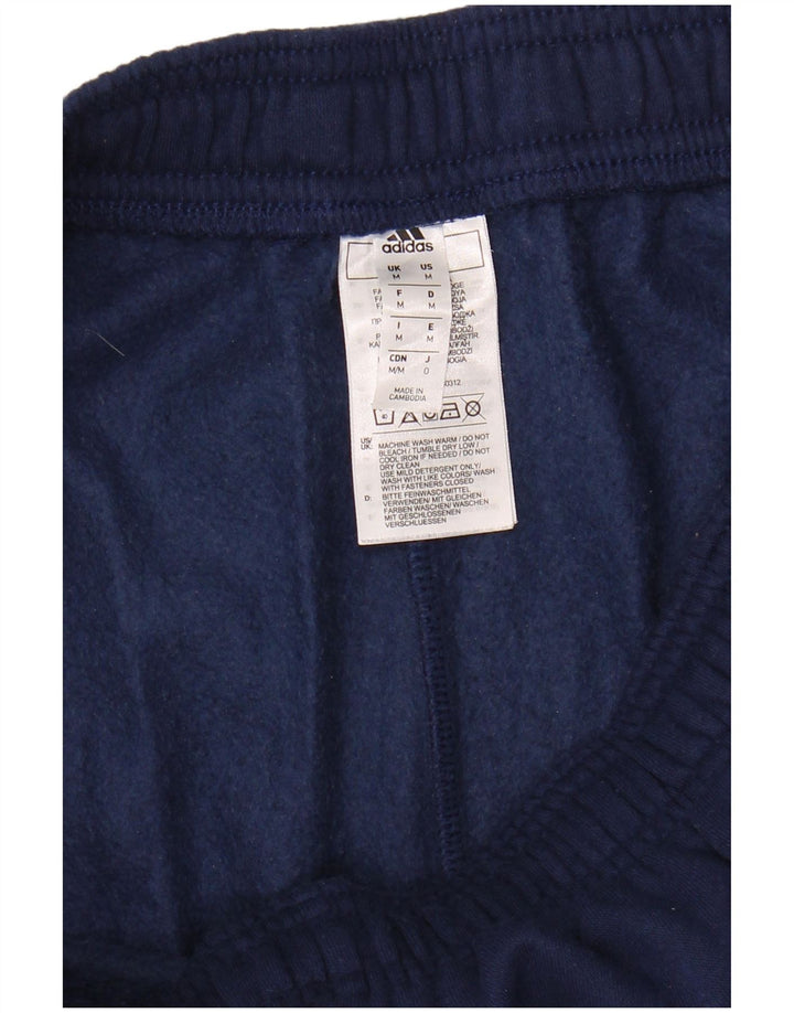 ADIDAS Mens Sport Shorts Medium Navy Blue Cotton