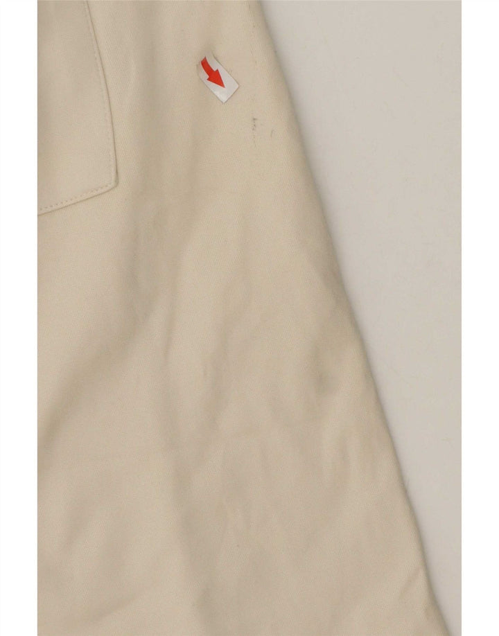 Zara Herre Sportshorts XL Beige Bomuld