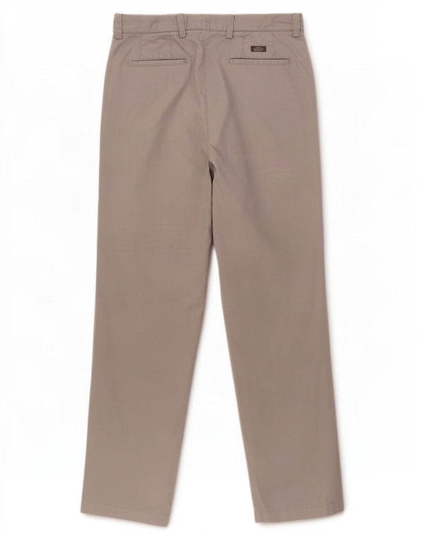 Marks & Spencer Herre Blue Harbor Pegged Chino Bukser W32 L31 Grå Bomuld