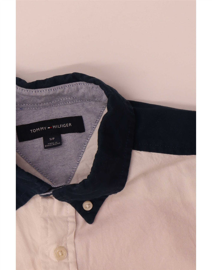 Tommy Hilfiger Kortærmet Herreskjorte Lille flerfarvet Colourblock