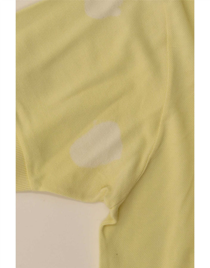 Lacoste herre poloshirt størrelse 4 Medium gul bomuld