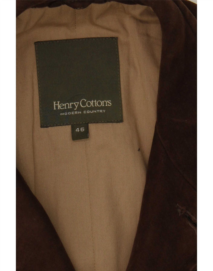 Henry Cottons Herre Utility Jacket IT 46 Lille Brun