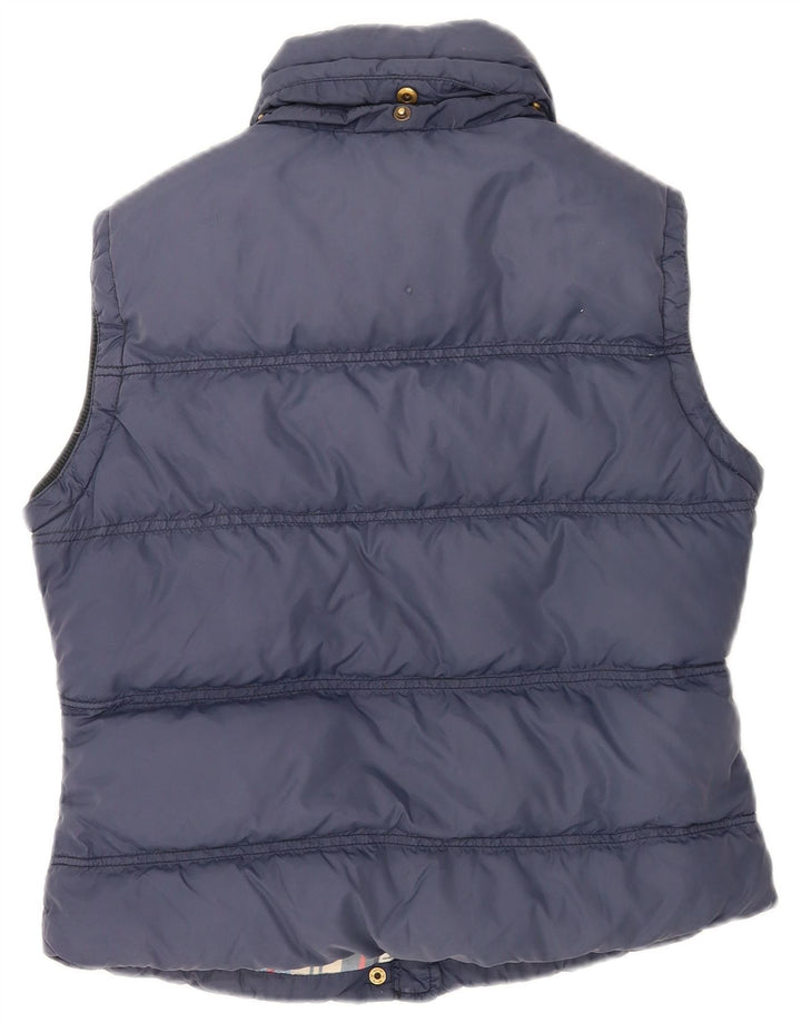 Jack Wills Dame Polstret Gilet UK 12 Medium Navy Blue