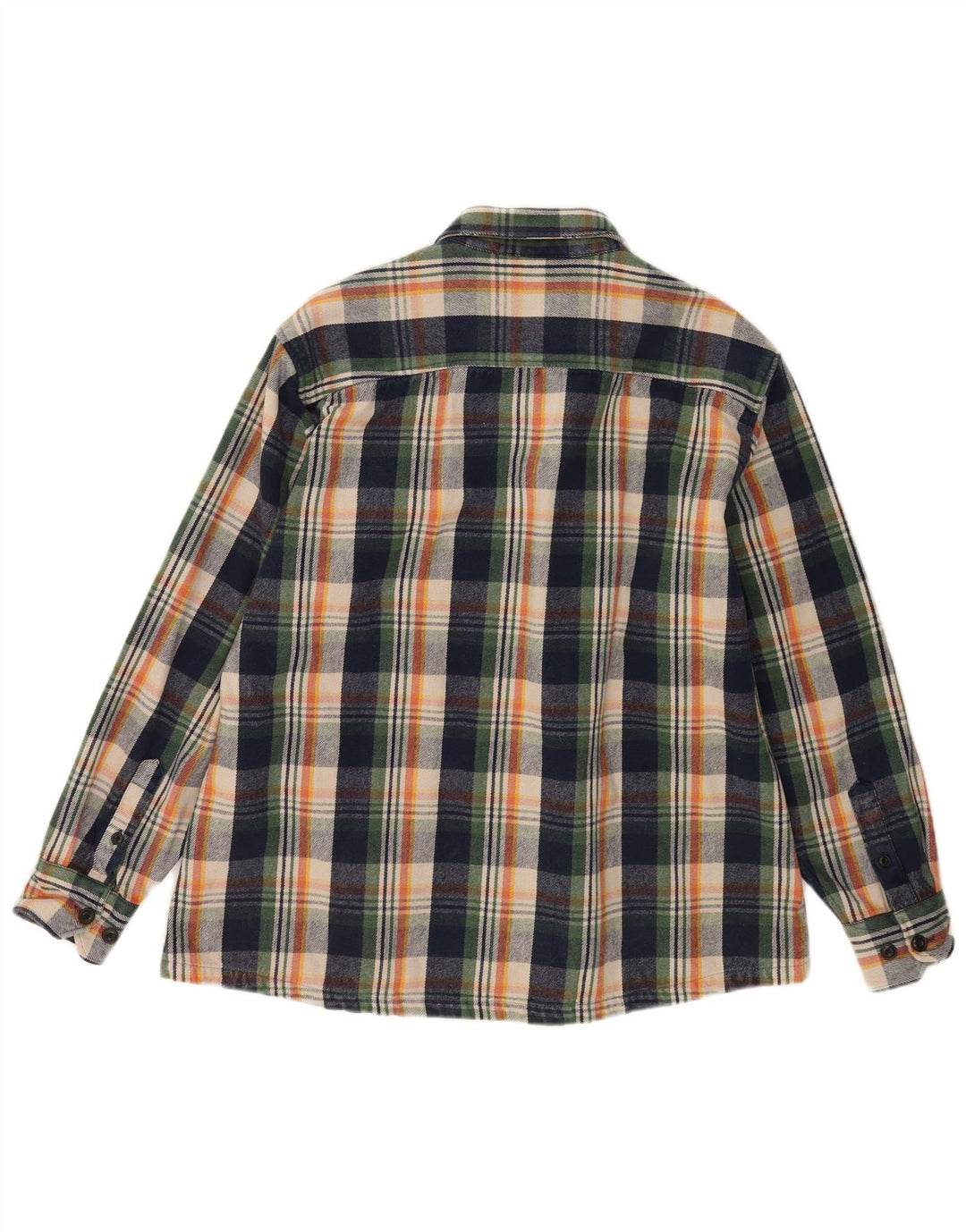 Nils Sundrstrom Herre flannelskjorte 2XL flerfarvet ternet
