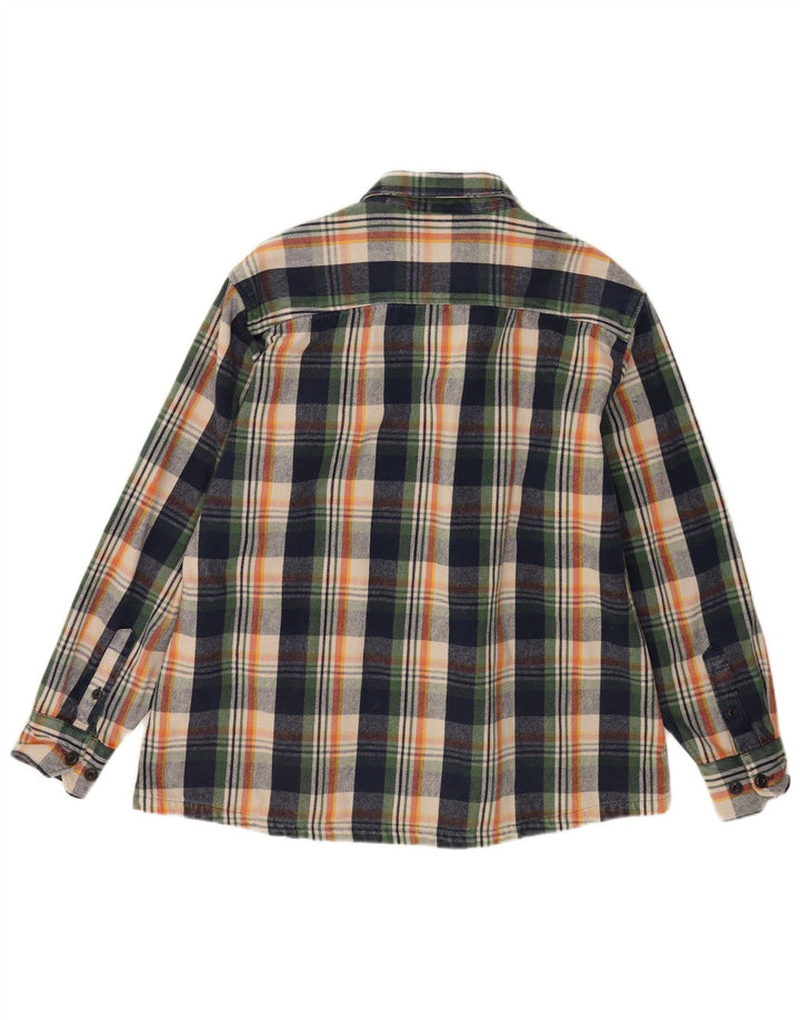 Nils Sundrstrom Herre flannelskjorte 2XL flerfarvet ternet