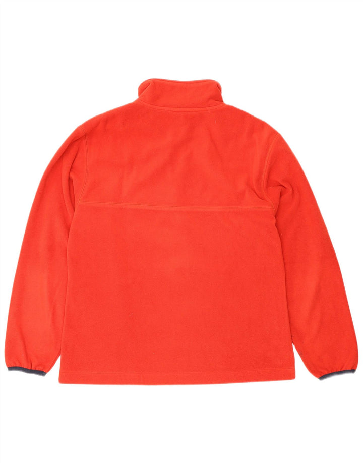 Asics Fleece Jumper med lynlås til kvinder Medium Rød Polyester