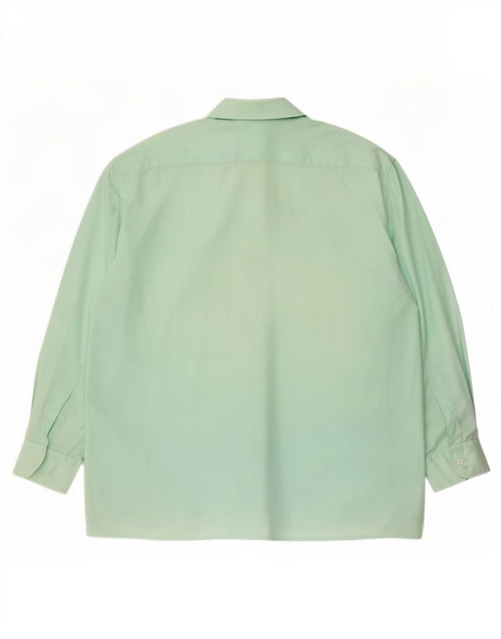 Pierre Cardin Herreskjorte Str. 46 18 2XL Grøn Polyester