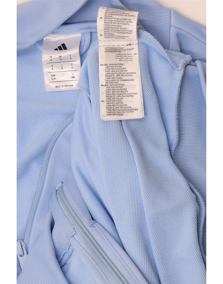 Adidas Træningsdragt til mænd Topjakke Stor Blå Polyester