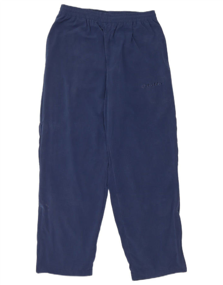 Lotto Dame træningsdragt Bukser UK 14 Large Navy Blue Polyester