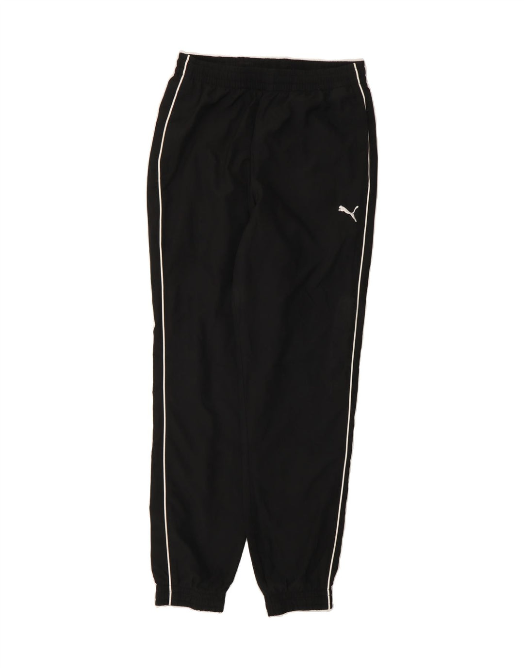 PUMA Mens Tracksuit Trousers Joggers Small  Black Polyester Vintage Puma and Second-Hand Puma from Messina Hembry 
