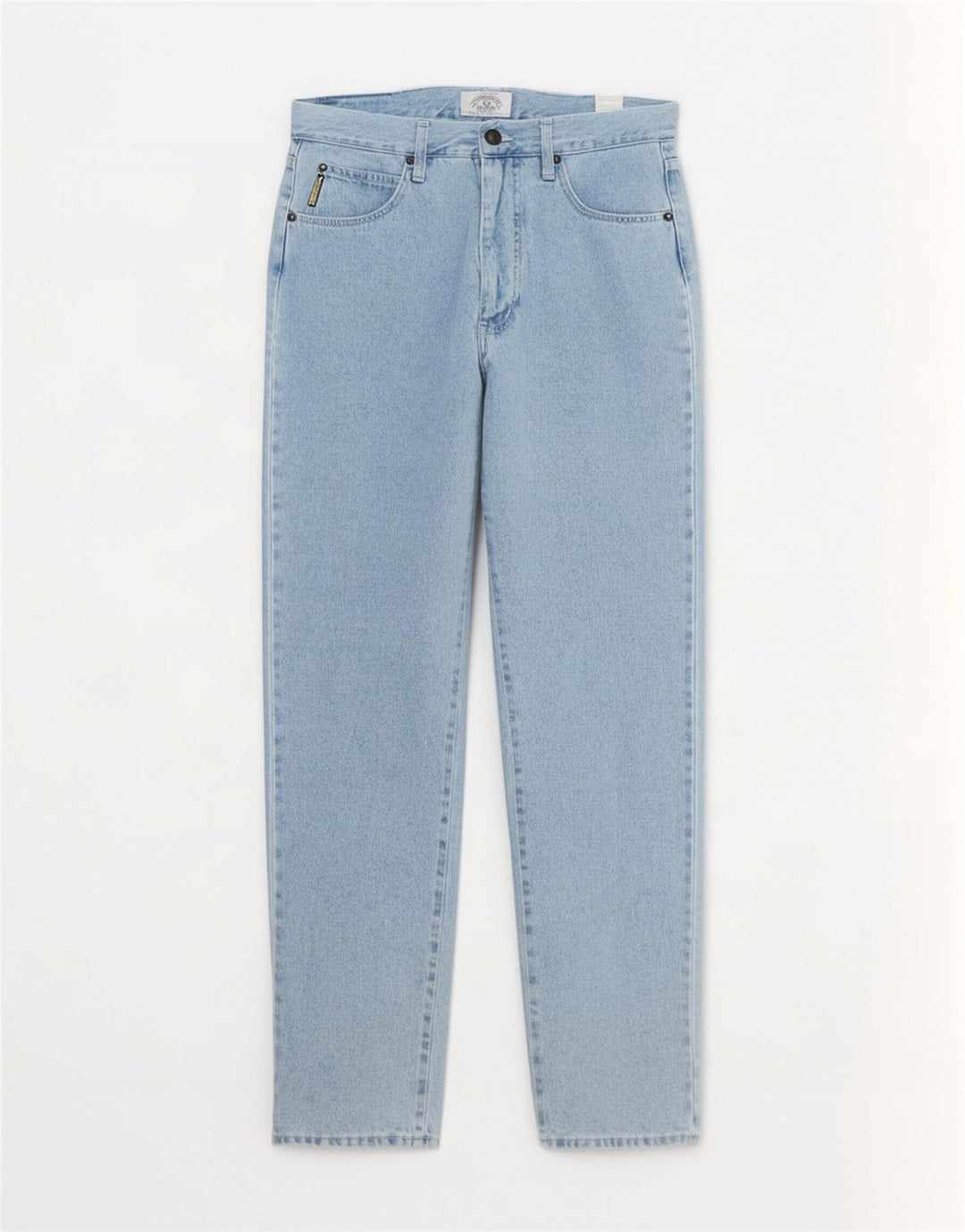 Armani Straight Jeans til mænd W36 L34 Blå Bomuld