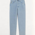 Armani Straight Jeans til mænd W36 L34 Blå Bomuld