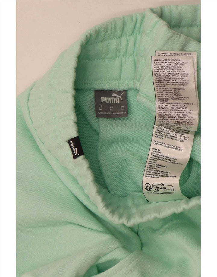 Puma sportsshorts til kvinder UK 14 Medium Green Bomuld