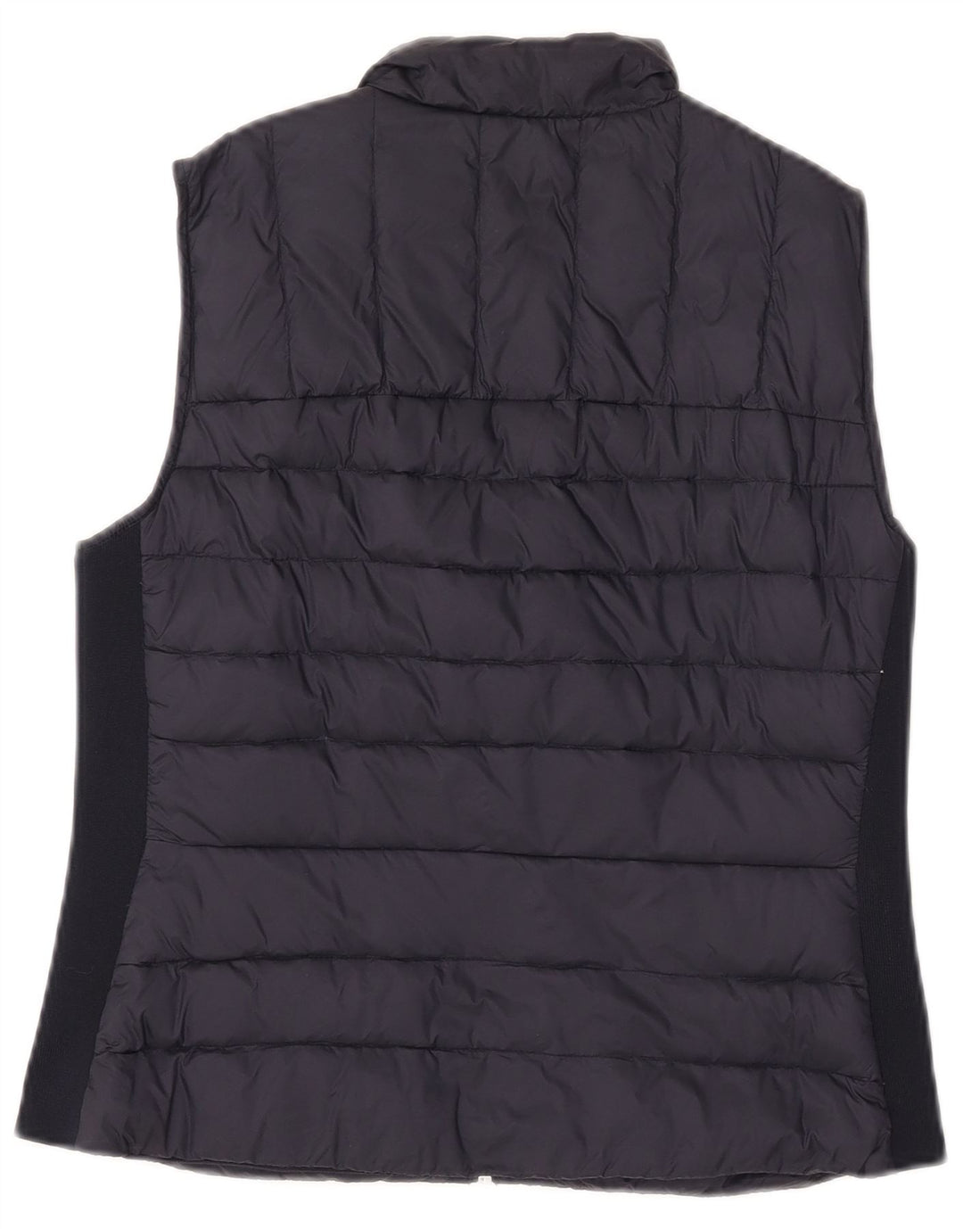 Zara Womens Polstret Gilet UK 16 Large Black Nylon