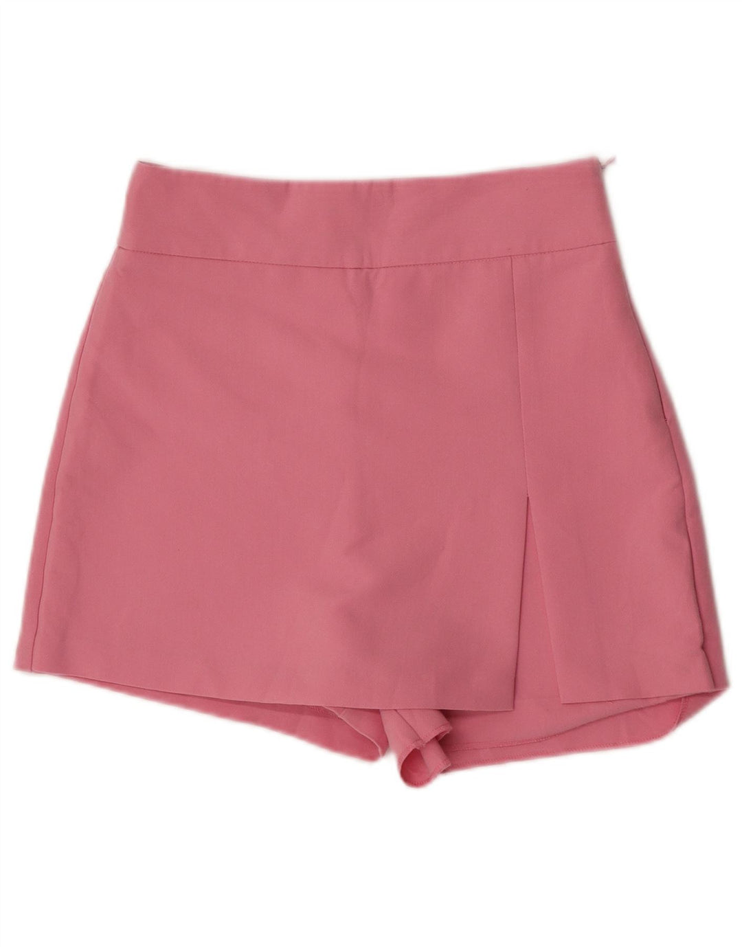 Zara Dame Højtalje Casual Shorts Medium W28 Pink Polyester