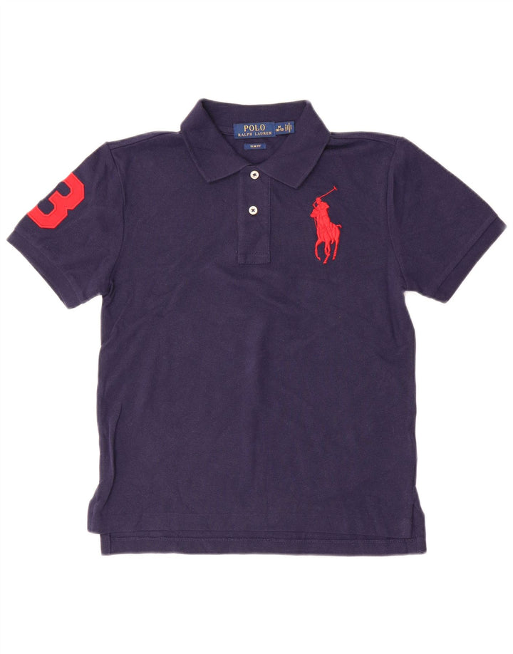 POLO RALPH LAUREN Drenge Slim Fit poloskjorte 10-11 år Medium Navyblå
