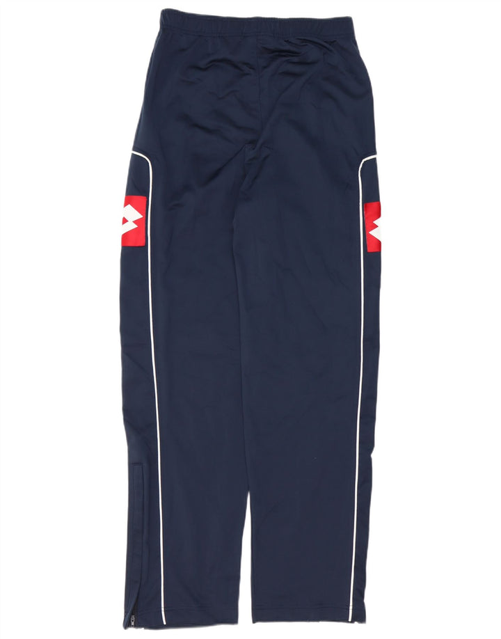 Lotto Herre grafisk træningsdragt Bukser Small Navy Blue Colourblock