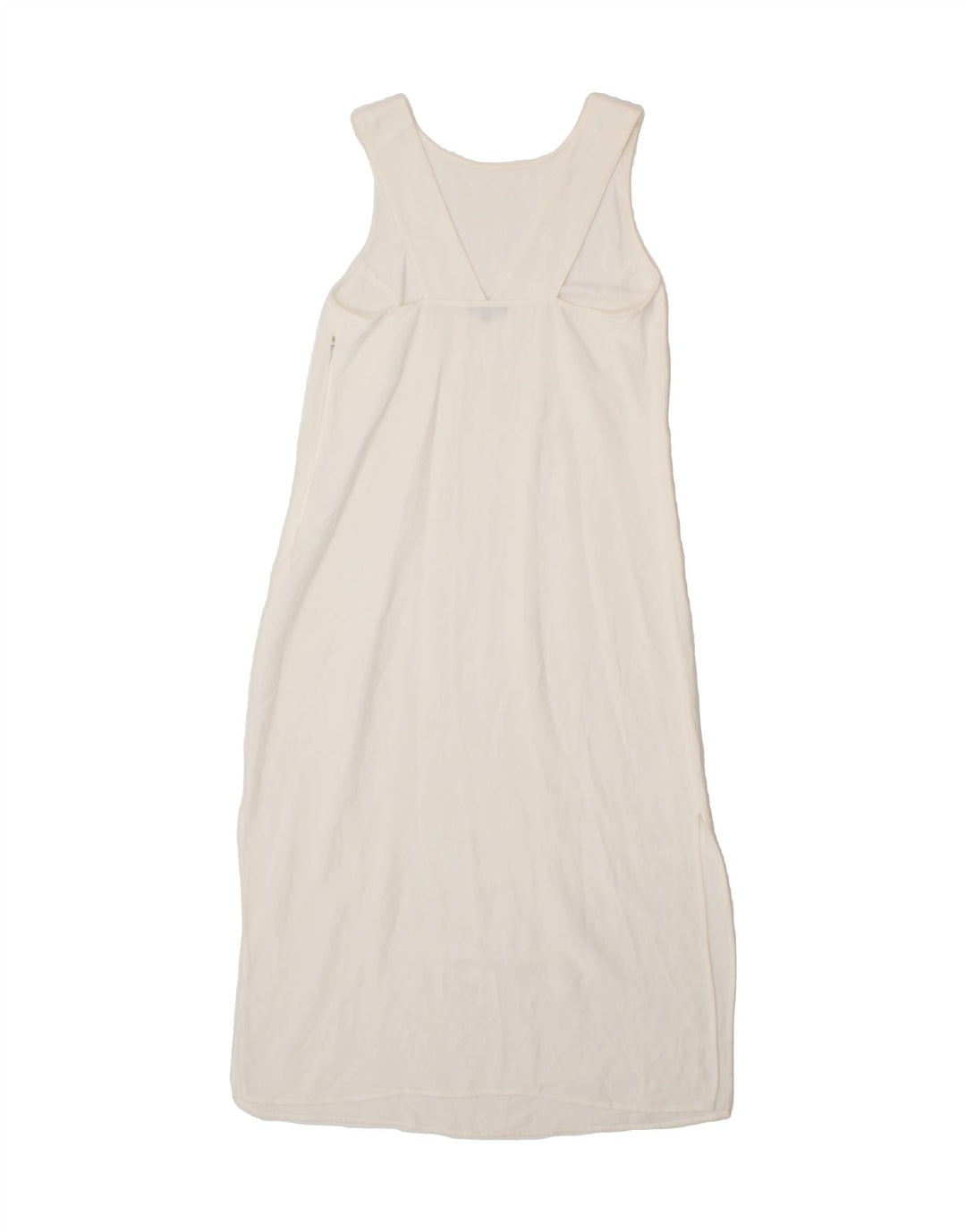 MASSIMO DUTTI Womens Sleeveless Maxi Dress EU 36 XS White Vintage Massimo Dutti and Second-Hand Massimo Dutti from Messina Hembry 
