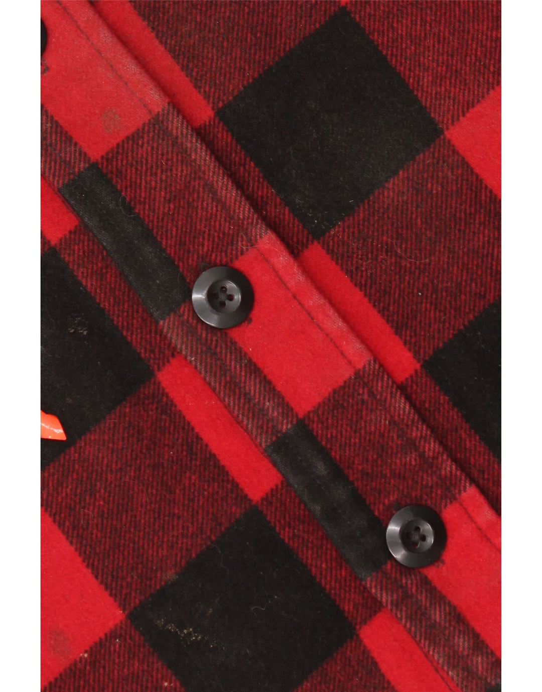 Nike skovhugger flannelskjorte til mænd XL Rød Gingham Wool
