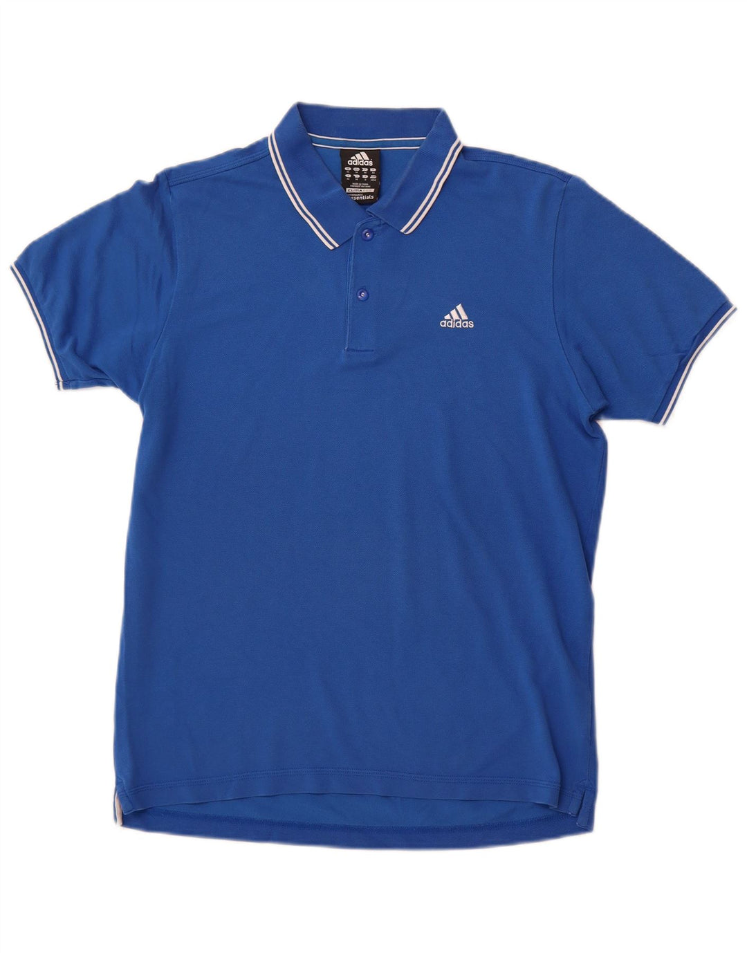 ADIDAS Herre Clima 365 poloskjorte mellemblå bomuld