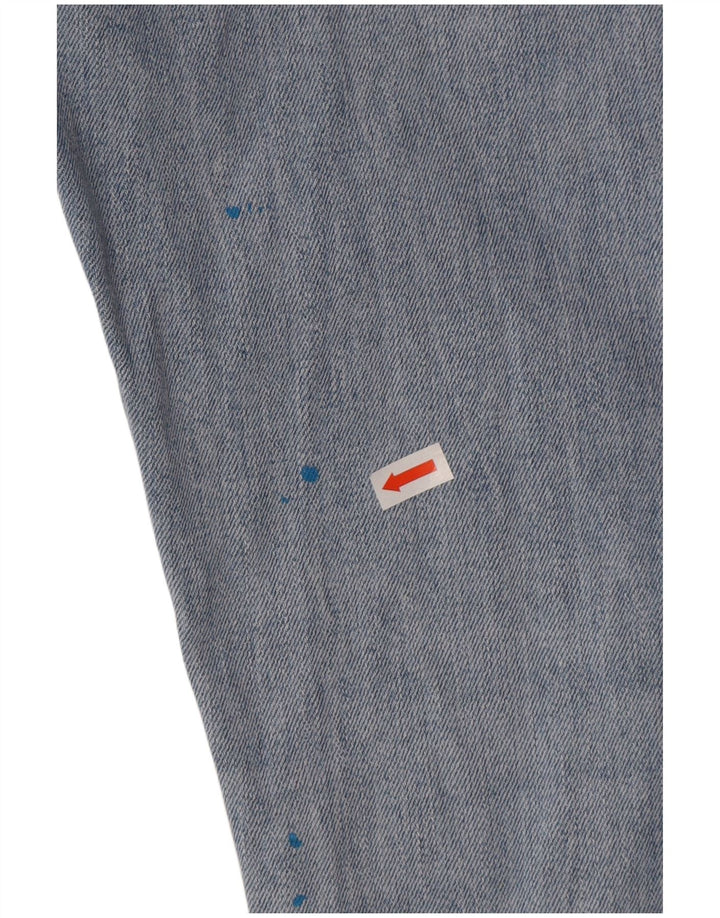 Levi's Herre 502 Slim Tapered Jeans W33 L30 Blå Bomuld