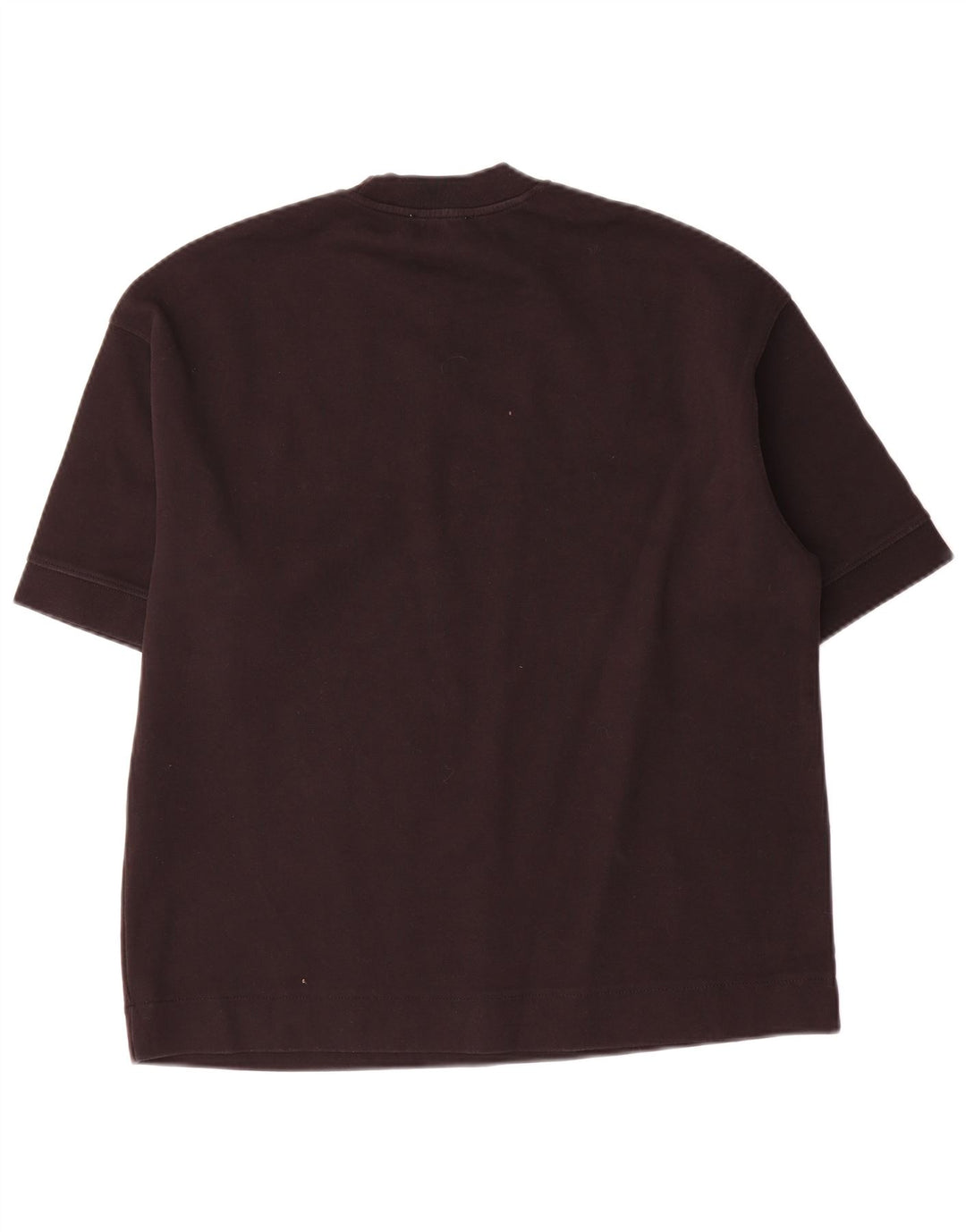 Zara Herre T-Shirt Top Lille Sort Bomuld