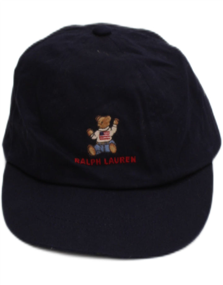 Ralph Lauren Boys grafisk baseballkasket One Size marineblå bomuld
