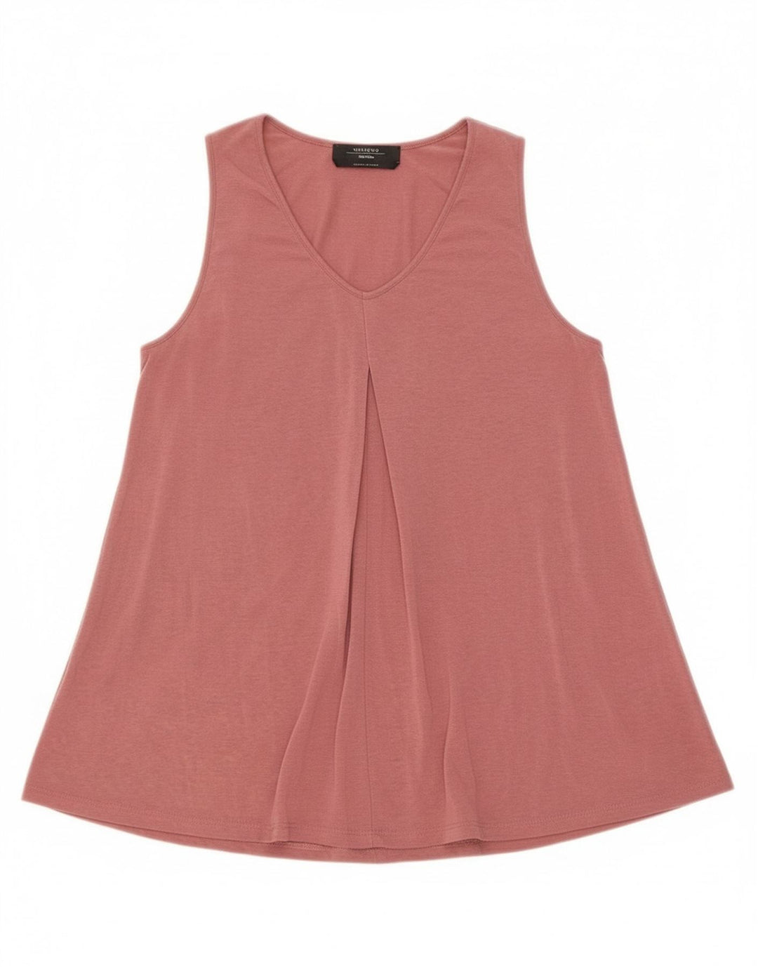 Max Mara Dame Weekend ærmeløs bluse Top UK 12 Medium Pink Lyocell