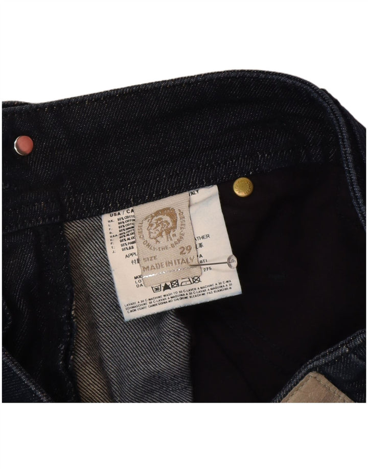 Diesel Dame Slim Jeans W29 L32 Marineblå Bomuld