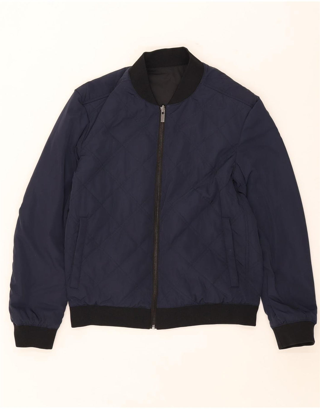 Hugo Boss Herre vendbar jakke UK 36 Lille sort polyamid