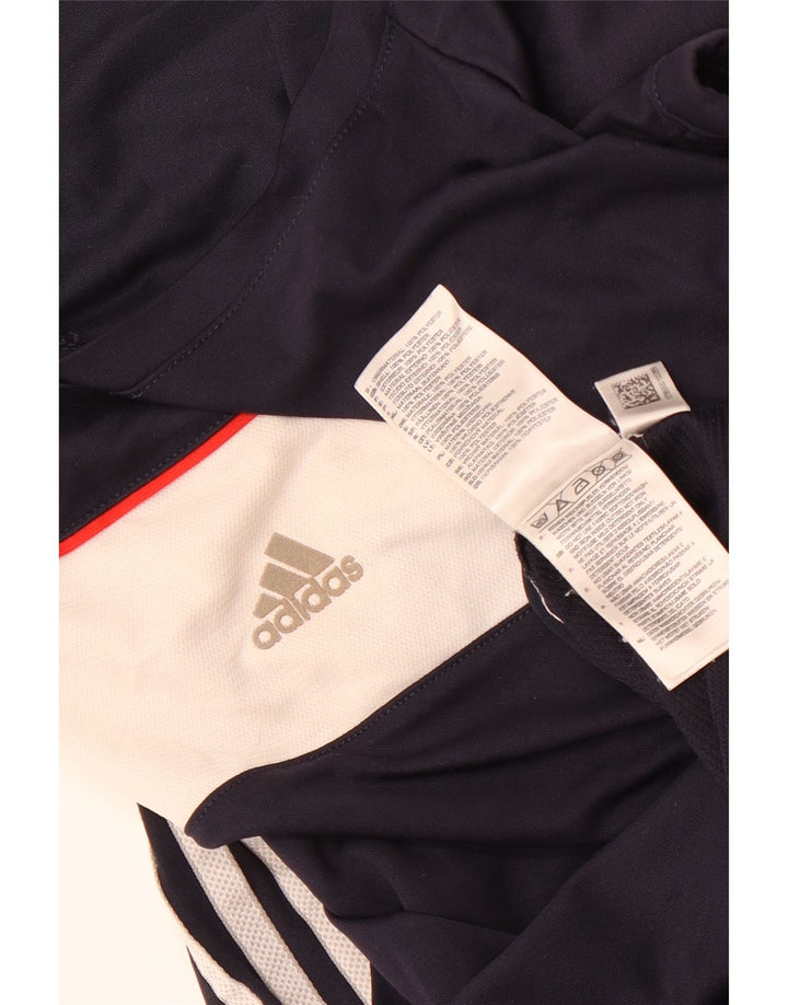 Adidas Herre Climacool Vest Top Medium Navy Blue Colourblock Polyester
