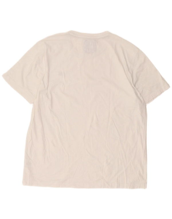 Crew Clothing Mens T-Shirt Top 2XL White Cotton