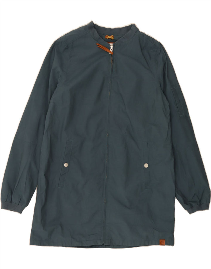 TIMBERLAND Womens Windbreaker Jacket UK 14 Medium Blue Cotton Vintage Timberland and Second-Hand Timberland from Messina Hembry 