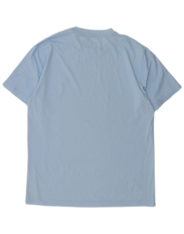 Penguin Herre T-Shirt Top Medium Blå Bomuld