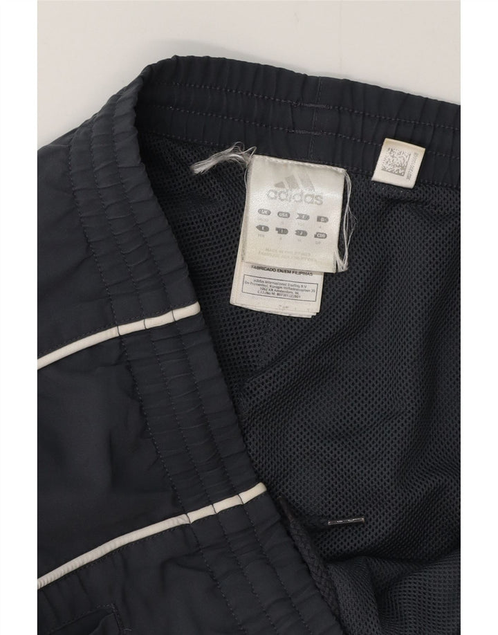 ADIDAS Træningsdragtsbukser til mænd UK 36/38 Small Navy Blue Polyester