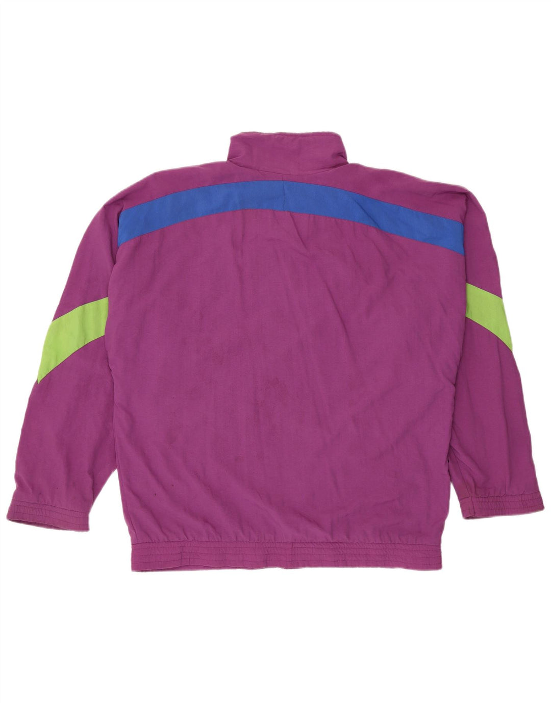 Adidas Træningsdragt til mænd Topjakke UK 40/42 Medium Lilla Colourblock