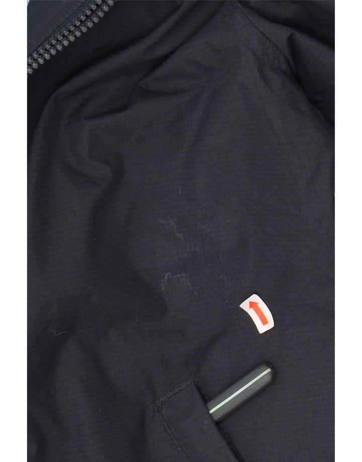 SUPERDRY Womens Windbreaker Jacket UK 18 XL Navy Blue Nylon